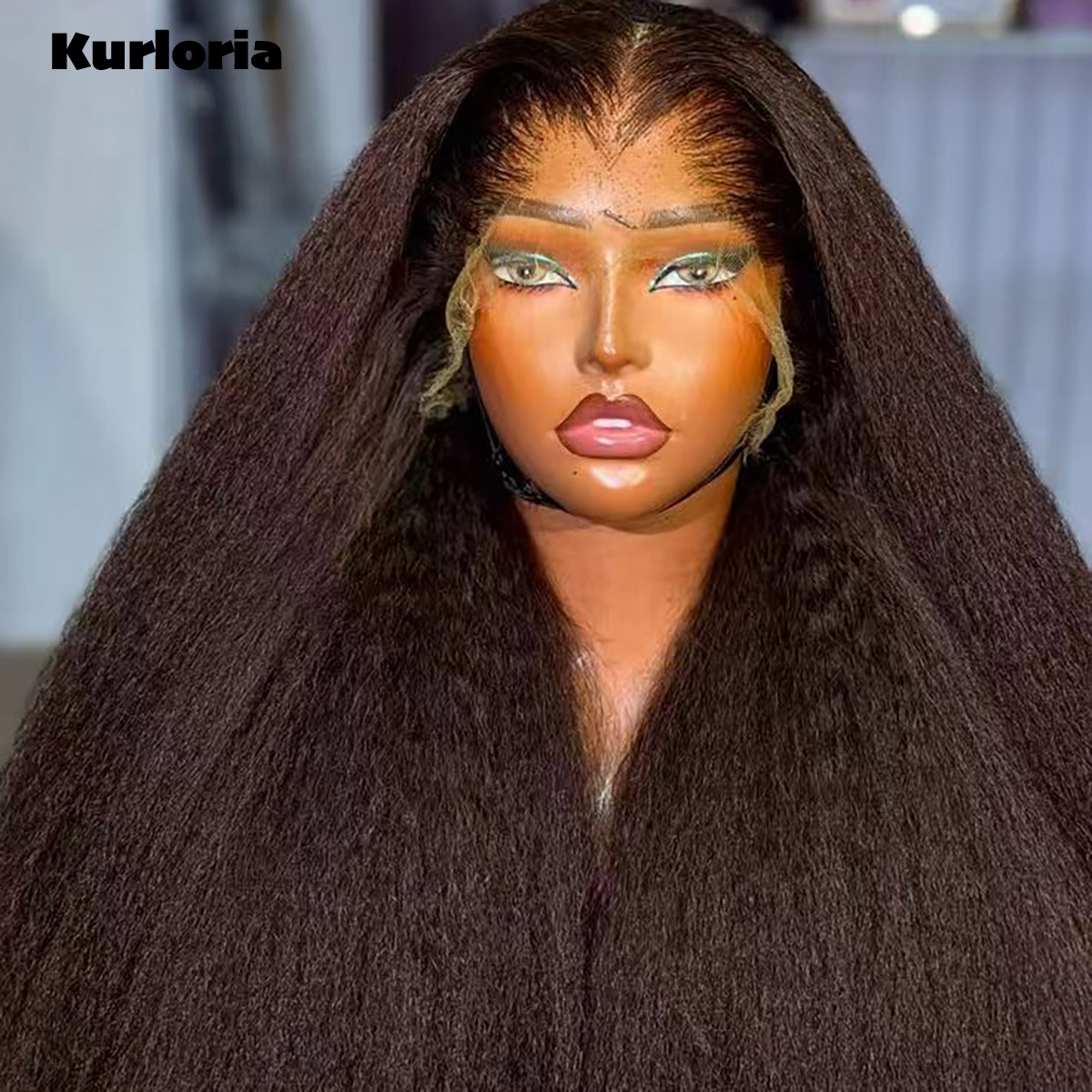 Glueless Wear And Go Human Hair Wig - Натуральный черный парик с кружевной основой