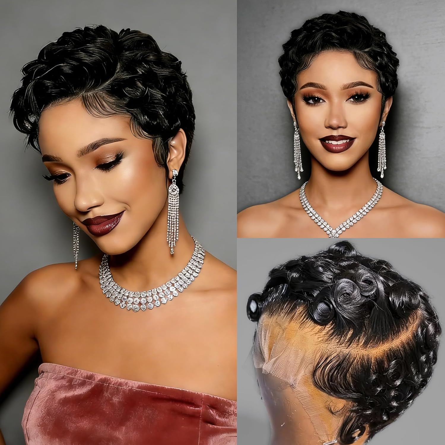 Парик из натуральных волос, ко – обзор и цена Pre Parted 13X4 Lace Front Bob Wig