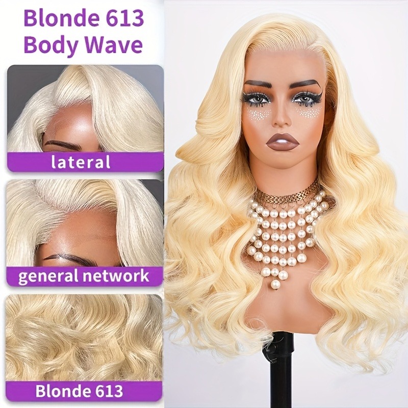 613 Парик с кружевной основой, – обзор и цена 613 Blonde Body Wave Lace Front Wig