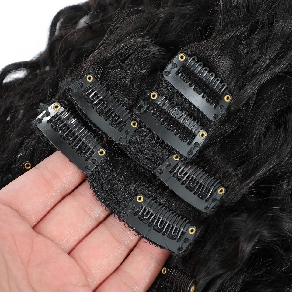 Накладные волосы из натуральны – обзор и цена Seamless Clip In Hair Extensions Human Hair