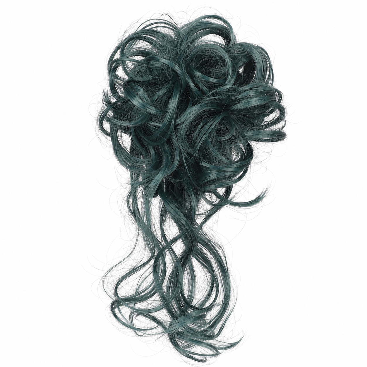 Накладной пучок с кудрявыми во – обзор и цена Claw Clip Messy Bun Hair Piece